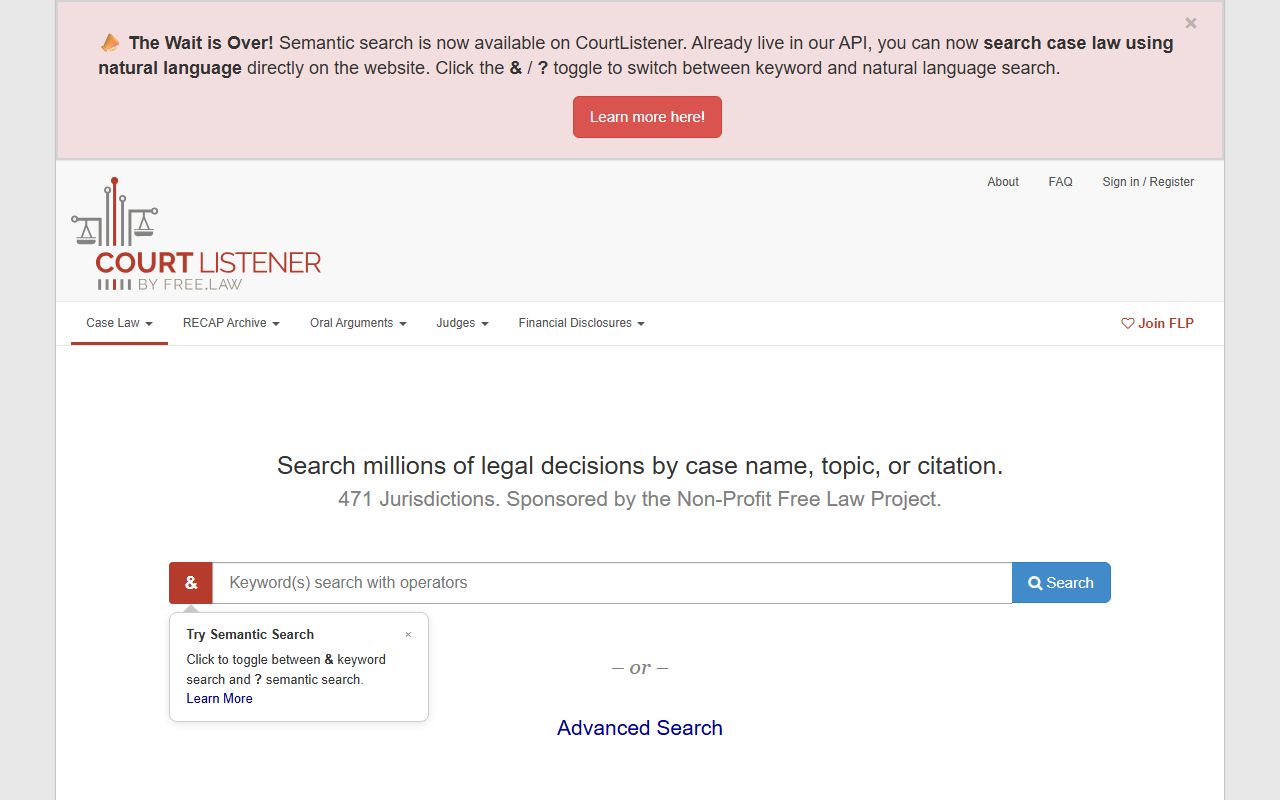 Lucas County public records CourtListener free federal opinions and dockets