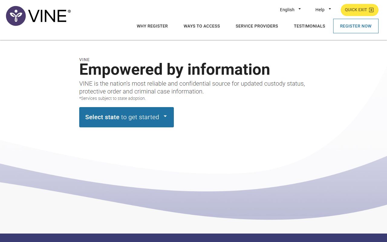 Lucas County traffic court records VINELink custody notification service